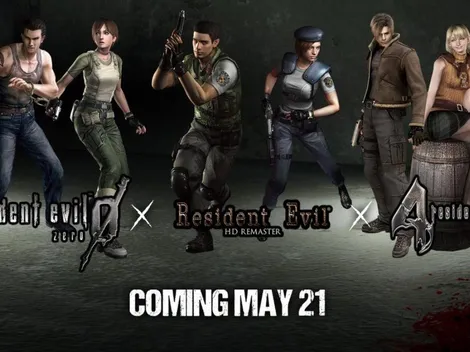 Resident Evil 0, 1 y 4 llegan a Nintendo Switch el 21 de mayo