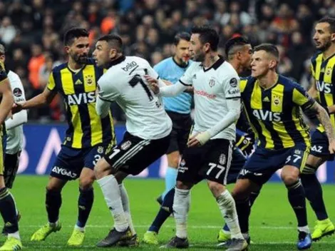 Besiktas y Fenerbahce igualaron 3-3 en un tremendo clásico