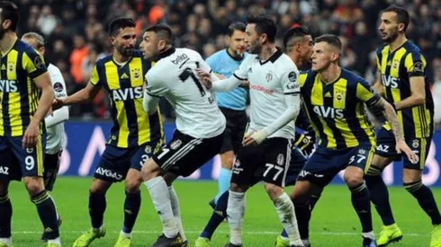 Besiktas y Fenerbahce igualaron 3-3 en un tremendo clásico
