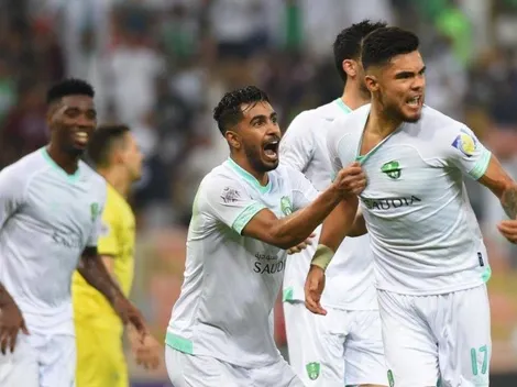 Paulo Díaz anotó su primer gol en la victoria del Al Ahli