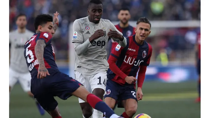 Pulgar tuvo mucha actividad el domingo contra la Juventus
