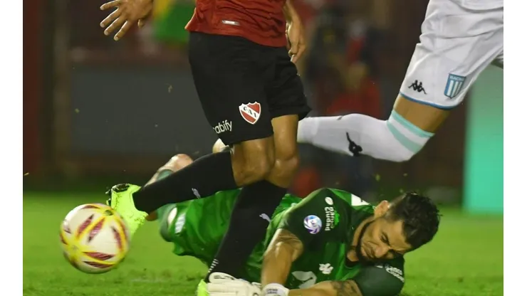 Gabriel Arias fue la figura de Racing.