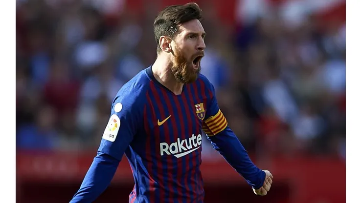 Messi ante Sevilla: tres golazos y pase mágico.