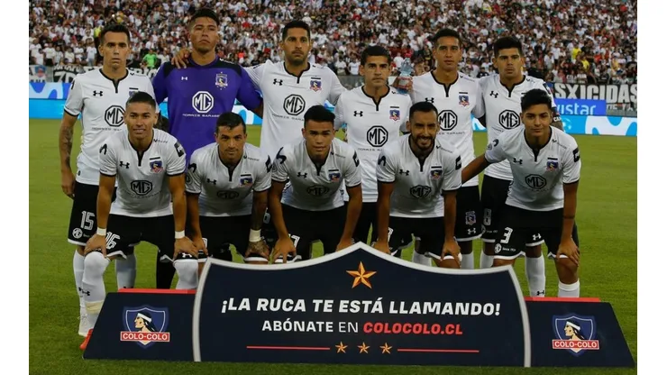 El once titular de Colo Colo contra UdeConce.