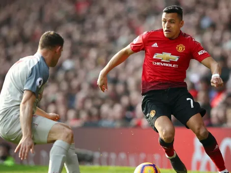 Manchester United con Alexis igualó sin goles ante Liverpool