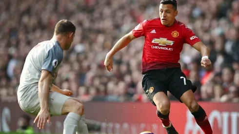 Manchester United con Alexis igualó sin goles ante Liverpool