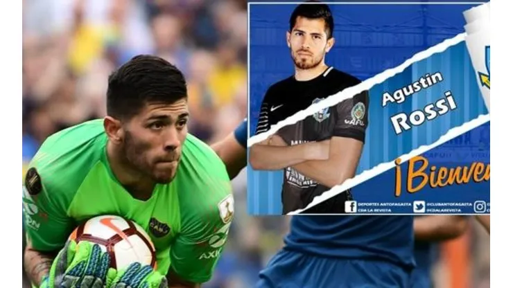 Deportes Antofagasta oficializa a Agustín Rossi como su nuevo portero