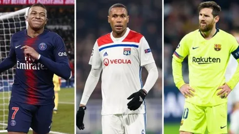 Defensa del Lyon cree que Mbappé es más difícil de marcar que Messi