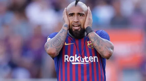 Arturo Vidal está a una amarilla de perderse el Clásico ante el Real Madrid