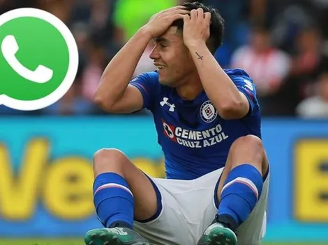 ¡Increíble! Felipe Mora confiesa que fue despedido del Cruz Azul por WhatsApp