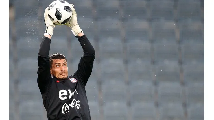 Serbia vs Chile - 04 June 2018, Austria, Graz: Soccer test game, Serbia vs Chile at the Merkur Arena. Chile