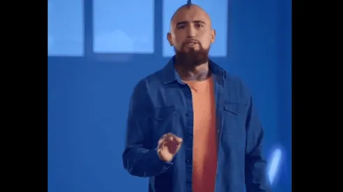 Vidal se sacó una buena combinación para su comercial