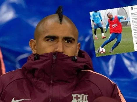 Arturo Vidal responde desafiante a sus críticos