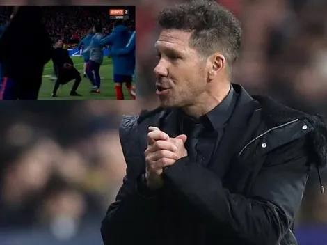 Simeone se vuelve loco y se manda un enorme Pato Yáñez