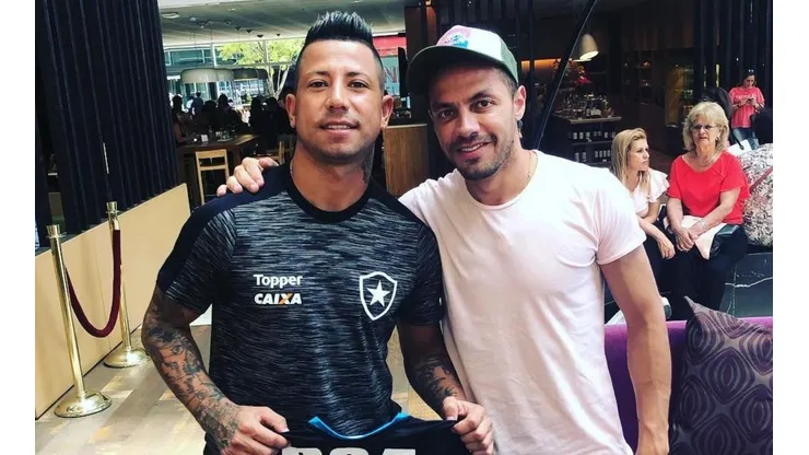 Valencia y Díaz se juntaron en Argentina