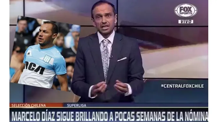 Rodrigo Sepúlveda se cuadra con Marcelo Díaz.