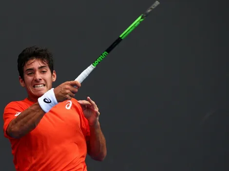 Christian Garín clasificó a la segunda ronda del ATP 500 de Río de Janeiro