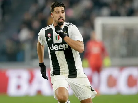 Sami Khedira es baja en la Juventus por problemas al corazón