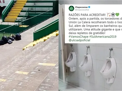 Chapecoense agradece emocionado la "actitud gigante" de La Calera