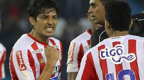 Mati Fernández festejó su primer gol con Junior.