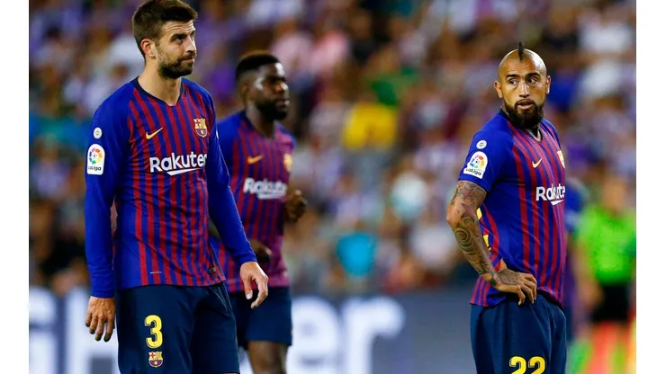 FBL-ESP-LIGA-VALLADOLID-BARCELONA - Not Released (NR)