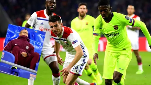 Barcelona empató con Lyon.
