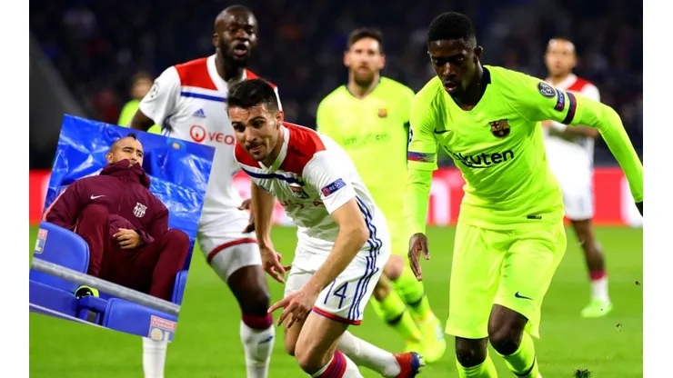 Barcelona empató con Lyon.