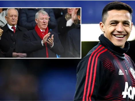 ¿Dando consejos? Sir Alex Ferguson compartió con Alexis