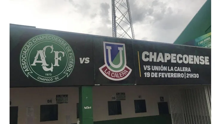 Chapecoense recibe a Unión La Calera con la tradicional insignia cementera