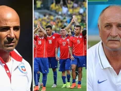 Como en Brasil 2014: Jorge Sampaoli y Felipe Scolari se volverán a ver las caras