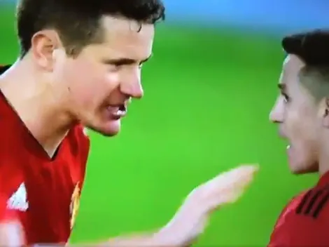 "¡Despierta!": Descifran la arenga de Ander Herrera a Alexis Sánchez