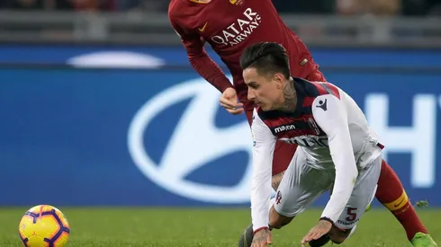 Erick Pulgar no pudo ante la Roma