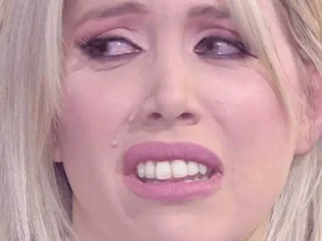Wanda Nara hace la gran Kenita Larraín y llora por Mauro Icardi en TV