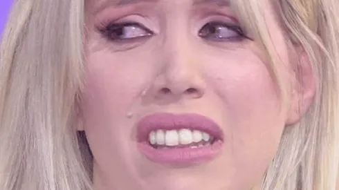 Wanda Nara lloró en la televisión italiana