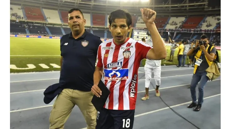 Matías Fernández anotó el gol del empate de Junior de Barranquilla.