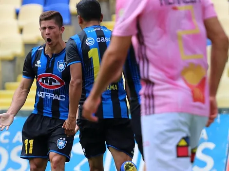 Cris Martínez celebró por primera vez con la camiseta de Huachipato