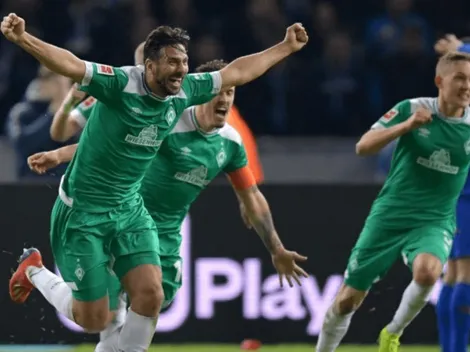 Claudio Pizarro anota a los 40 años y es el goleador más viejo de la Bundesliga