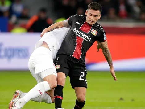 Aránguiz jugó todo el partido en la victoria del Leverkusen