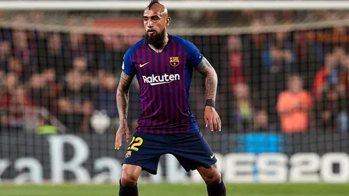 Arturo Vidal ante Valladolid