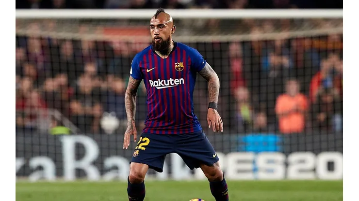 Arturo Vidal ante Valladolid