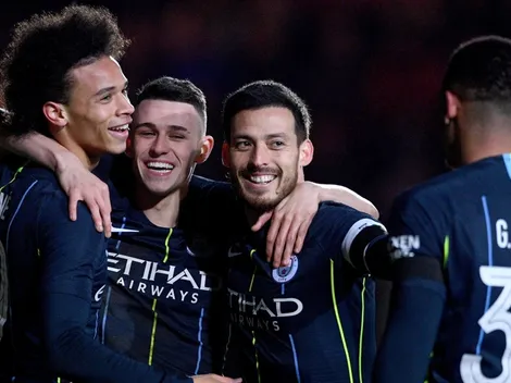 Manchester City golea al Newport de la tercera división inglesa y avanza en la FA Cup