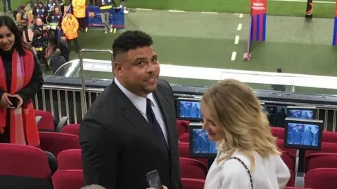 Ronaldo en el Camp Nou