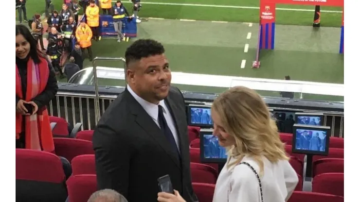 Ronaldo en el Camp Nou