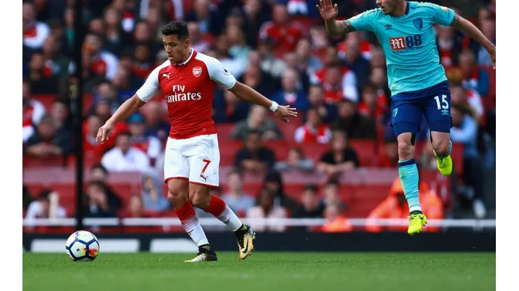 Alexis Sánchez fue una de las grandes figuras de Arsenal