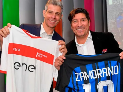 Iván Zamorano da el puntapié inicial a la tradicional Copa Enel 2019