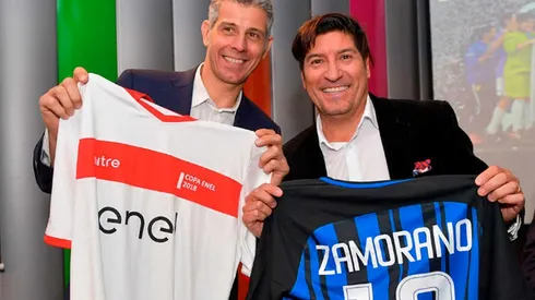 Iván Zamorano da el puntapié inicial a la tradicional Copa Enel 2019