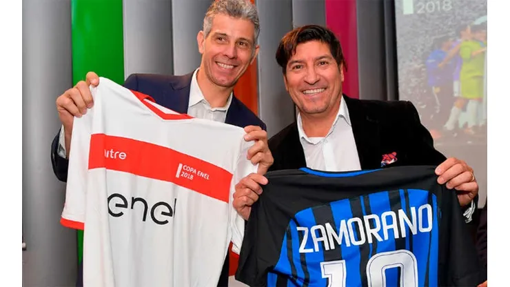 Iván Zamorano da el puntapié inicial a la tradicional Copa Enel 2019