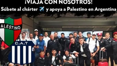 Palestino lanza promoción para viajar con el plantel a Córdoba