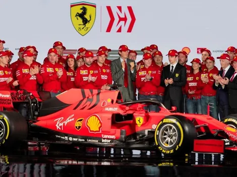 Ferrari presenta su modelo 2019 con el sueño de quitarle el cetro a Mercedes