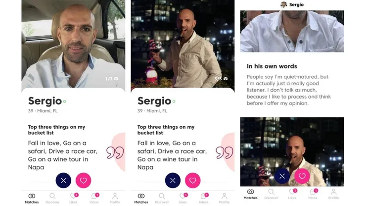 Te pillamos pos compadre: Sergio Jadue y su perfil en app de citas